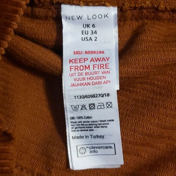 New Look Women's 2 Burnt Orange Suede Jacket - Picture 8 of 8